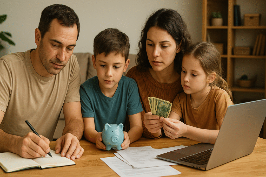 Educação financeira em família