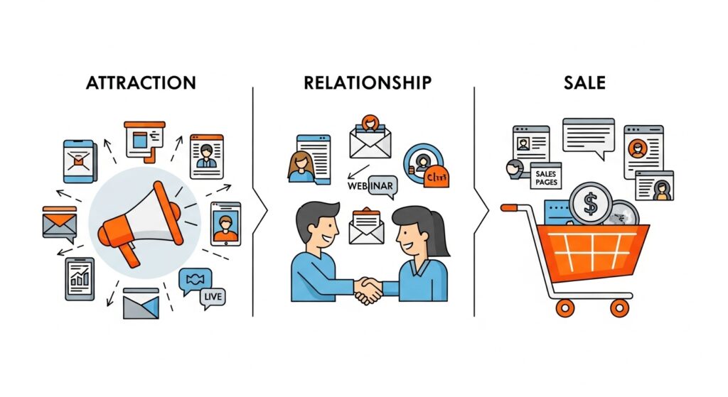 Funil de vendas para afiliados 