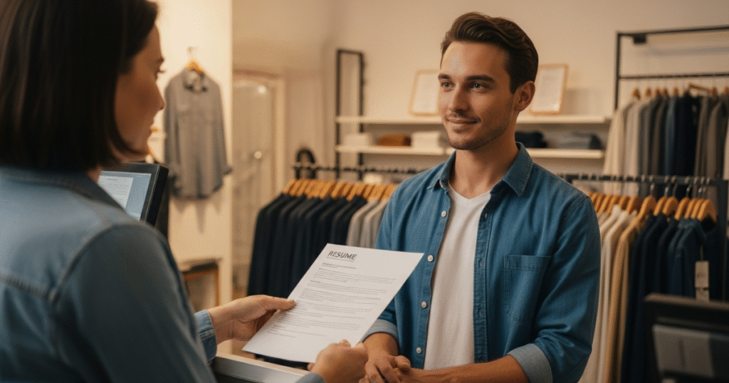 Currículo para o primeiro emprego