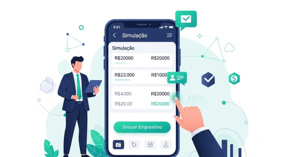 Geru empréstimo pessoal